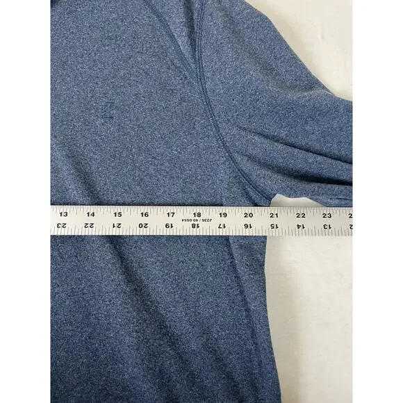 Izod mens quarter zip pullover sweater size medium 0652 - Picture 7 of 8